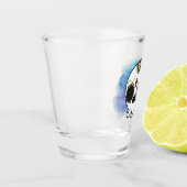 Dia de los Muertos Sugar Skull Schnapsglas (Links)