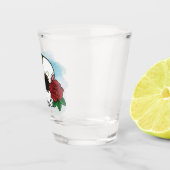 Dia de los Muertos Sugar Skull Schnapsglas (Rechts)
