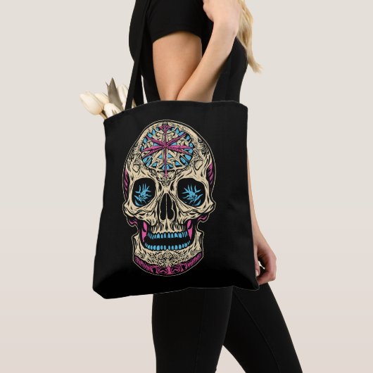 Dia De Los Muertos Sugar Skull Tasche (Von Nahem)