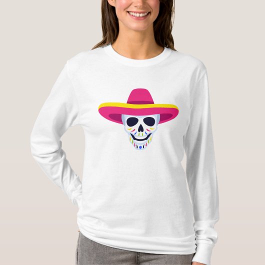 Dia De Los Muertos T-Shirt (Vorderseite)