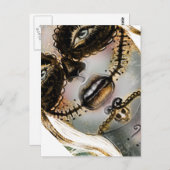 "Dia de Los Muertos" (Tag der Toten) Postkarte (Vorne/Hinten)