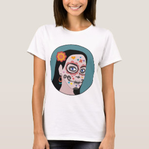 Día de Los Muertos Tag der Toten T-Shirt