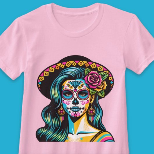 Día de los Muertos Tag des Toten Shirts