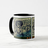 Dia De Los Muertos Tasse (Vorderseite Links)