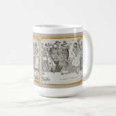 Dia De Los Muertos Tasse (VorderseiteRechts)