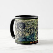 Dia De Los Muertos Tasse (Vorderseite Links)
