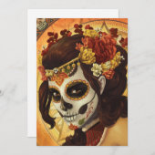 Dia De Los Muertos Throw Pillow (Vorne/Hinten)