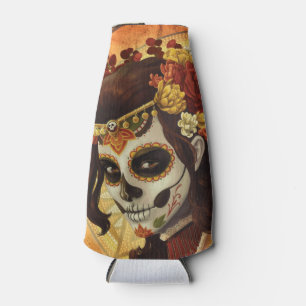 Dia De Los Muertos Throw Pillow Flaschenkühler