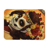 Dia De Los Muertos Throw Pillow Magnet (Horizontal)