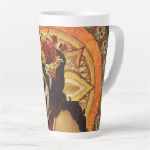 Dia De Los Muertos Throw Pillow Milchtasse (Rechte Ecke)
