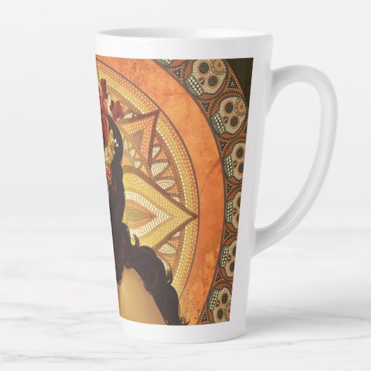 Dia De Los Muertos Throw Pillow Milchtasse (Rechts)