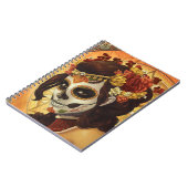 Dia De Los Muertos Throw Pillow Notizblock (Linke Seite)