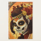 Dia De Los Muertos Throw Pillow Planer (Vorderseite)