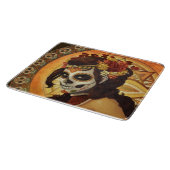 Dia De Los Muertos Throw Pillow Schneidebrett (Ecke)