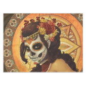 Dia De Los Muertos Throw Pillow Tischdecke (Vorderseite (Horizontal))