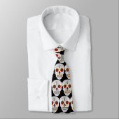Dia de Los Muertos Tie Krawatte (Gebunden)