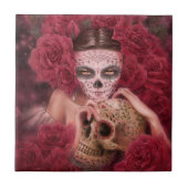 Dia de Los Muertos Tile Fliese (Vorderseite)