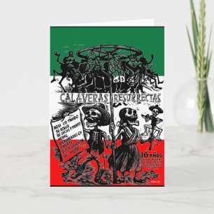 Dia de los Muertos (Toter Tag) Karte