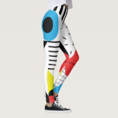 Dia de Los Muertos: Traditionell Leggings (Rechts)