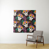Dia de Los Muertos, traditionelles mexikanisches H Wandteppich (Beispiel)