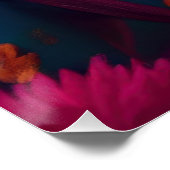 Día de los Muertos: Vibrant Sugar Skull Mariachi Poster (Ecke)