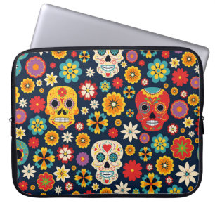 Dia de los Muertos Vintag Laptopschutzhülle