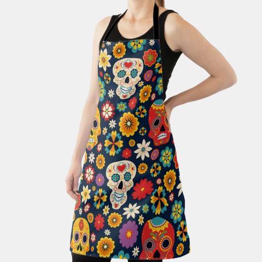 Dia de los Muertos Vintag Schürze (InSitu)