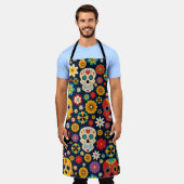 Dia de los Muertos Vintag Schürze (Getragen)