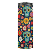 Dia de los Muertos Vintag Thermosbecher (Rückseite)