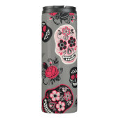 Dia de los Muertos: Vintages Muster Thermosbecher (Rückseite)