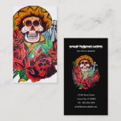 dia de Los Muertos Visitenkarte (Vorne/Hinten)
