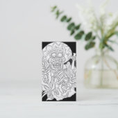 dia de Los Muertos Visitenkarte (Stehend Vorderseite)