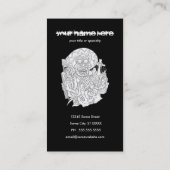 dia de Los Muertos Visitenkarte (Rückseite)