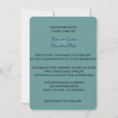 DIA DE LOS MUERTOS WEDD EINLADUNG (Rückseite)