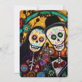 DIA DE LOS MUERTOS WEDDING EINLADUNG (Vorderseite)