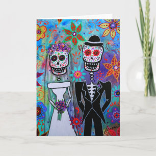 DIA DE LOS MUERTOS WEDDING KARTE