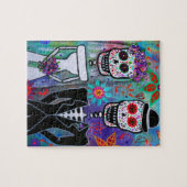 DIA DE LOS MUERTOS WEDDING PUZZLE (Horizontal)