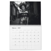 Día de los Muertos – Women in Black & White 2026 Kalender (Feb 2027)