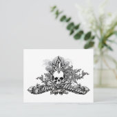 Dia De Los Postcards Postkarte (Stehend Vorderseite)