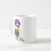 Día de muerto frida kahlo mug kaffeetasse (Vorderseite Links)