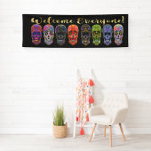 Dia De Muertos Banner - Zuckerkulls (Insitu)