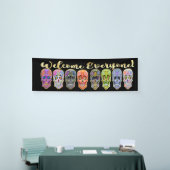 Dia De Muertos Banner - Zuckerkulls (Messeveranstaltung)