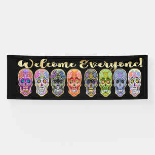 Dia De Muertos Banner - Zuckerkulls