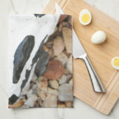 Dia de Muertos bemalt Schädel Handtuch (Viertel Falte)