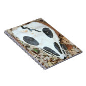 Dia de Muertos bemalt Schädel Notizblock (Rechte Seite)