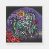Día de Muertos Horse Serviette (Vorderseite)