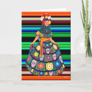 Día de Muertos Karte
