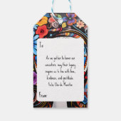 Dia de Muertos ☠️ La Calavera Catrina Geschenkanhänger (Rückseite)