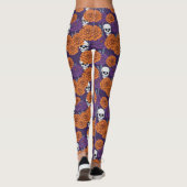 Día de muertos leggings (Rückseite)