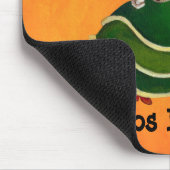 Dia de Muertos Mexican Fräulein Tod Mousepad (Ecke)